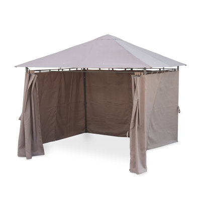 Pelagia 2.9m x 2.9m Steel Patio Gazebo