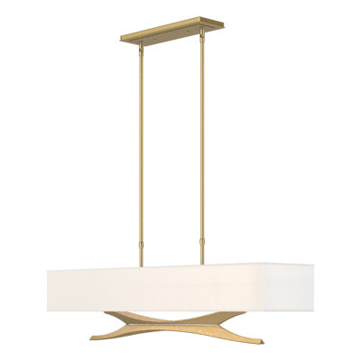 Luminaire suspendu pour îlot de cuisine 4 lumières Moreau