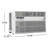 Danby 12000 BTU Window AC In White