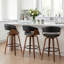 Ensemble de 3 tabourets de bar pivotants Devlin Mordern-1590642904-1590642905