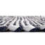 Tapis bleu marine en jute Chindi-14575278