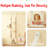92.9" - 102.4" Floor To Ceiling Adjustable Height Cat Tree Tower-1056870083
