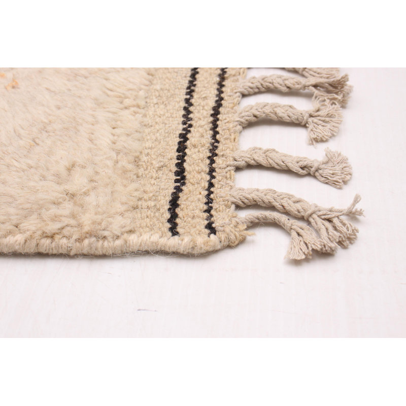 Tapis unique en laine noué à la main 8 pi 1 po x 11 pi 1 po nouvel âge Trista