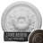 Endurathane Valletta Ceiling Medallion, 18"OD x 3 1/2"ID x 1"P (Fits Canopies up to 3 1/2"), Hand-Painted Smokey Topaz Finish-28576404