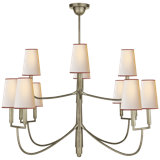 Thomas O'Brien Farlane Large Chandelier