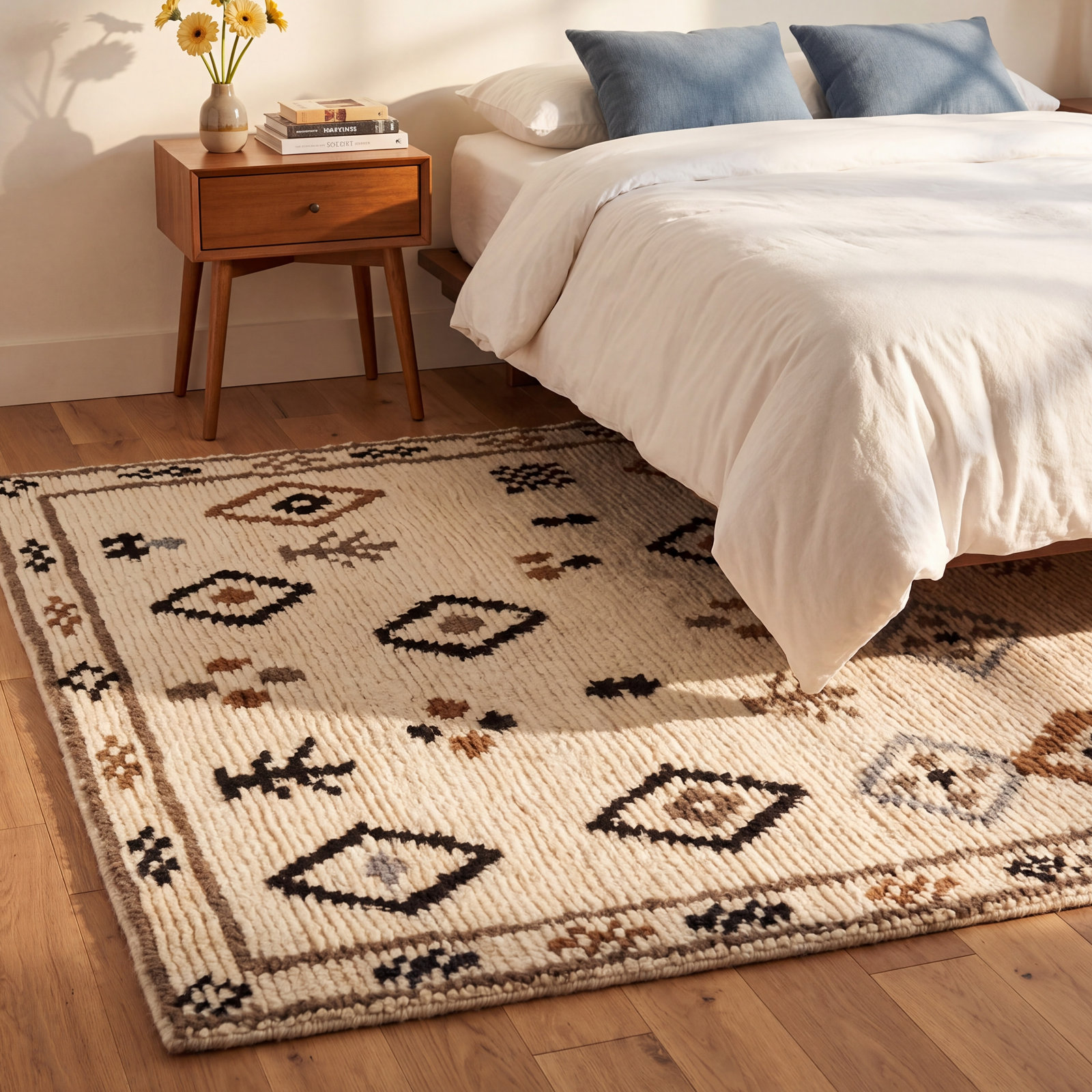 Rivah Hand-Tufted Geometric Rug, Rectangle 3' x 5'