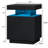 Modern Nightstand With Smart LED Light Strip-1289810618