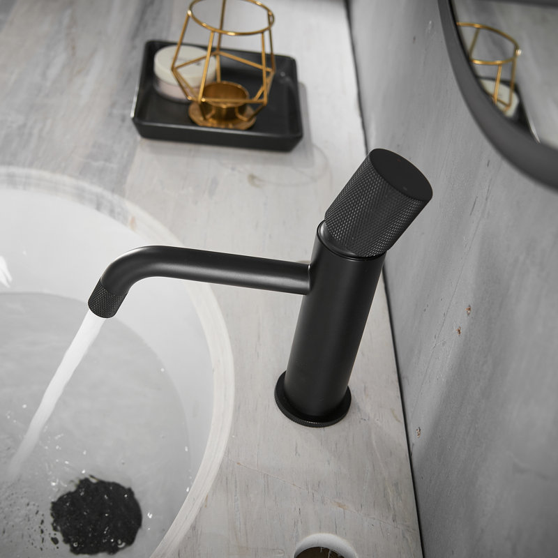 Modern Black Bathroom Sink Faucet, Hot And Cold Water Mixer Tap | Gift Idea