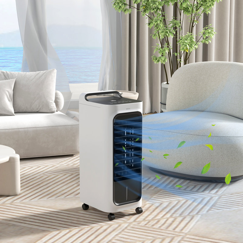 HomCom Portable Evaporative Cooler with Remote Included