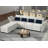 Harlaii 102'' 6 - Piece Upholstered Sectional With Storage-891672973