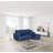Bowdon Velvet L-Shaped Sectional