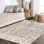 Tapis crème / gris Boutte-755132712