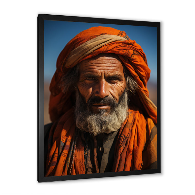 «Vonzella Desert Nomads Ii III», reproduction sur toile, Cadre photo noir, H 20 po x l 12 po x P 1 po