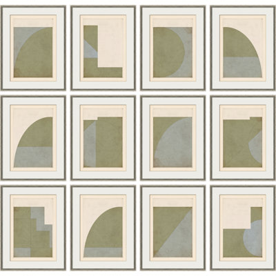 Robert I, II, III, IV, V, VI, VII, VIII, IX, X, XI & XII Framed Graphic Art