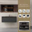 Meuble-lavabo flottant avec lavabo mural-1776210152