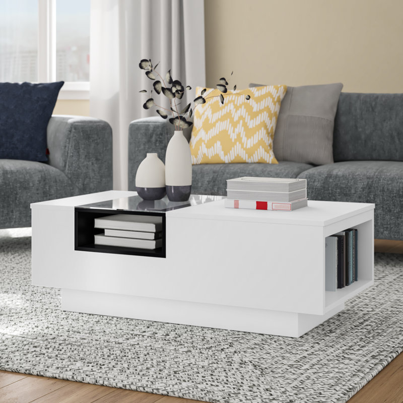 Table basse avec rangement Cortez