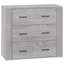 Tidioute 33 Cm Wide 7 Drawer Sideboard-1867948523