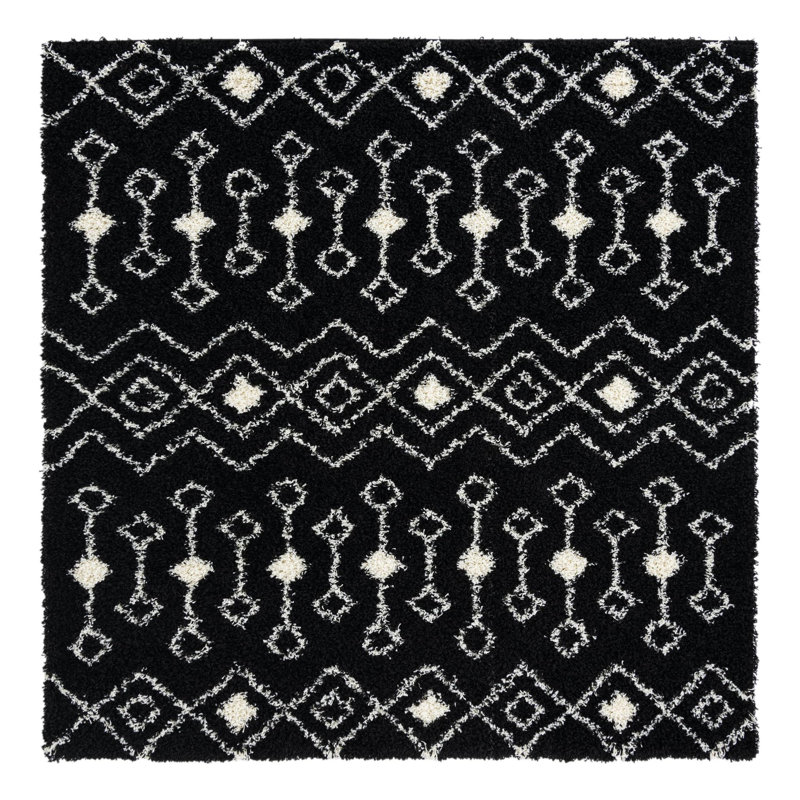 Griego Geometric Indoor Rug, Square 7'10"