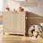2-Door Accent Cabinet with Fluted Fronts and Adjustable Shelf