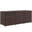 Boîte de rangement d'extérieur de 175 gallons avec doublure intérieure Outsunny-118741784