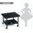 14.5'' H x 19'' W Printer Stand with Wheels-71582743