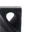 Table d'appoint MGO Twist Shape, texture semblable au bois, durable et résistante aux intempéries-1548313736