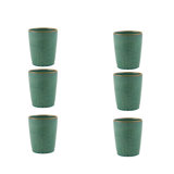 Gemstone Jade Stoneware Teacup