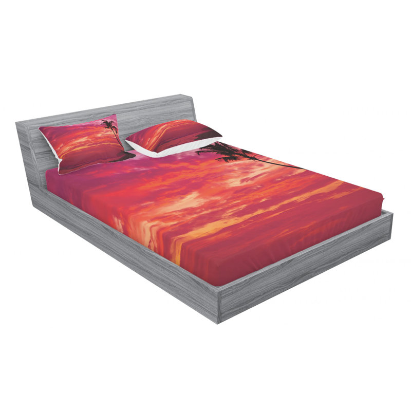 Microfiber Sheet Set, Full Sheet Set with Fitted Sheet