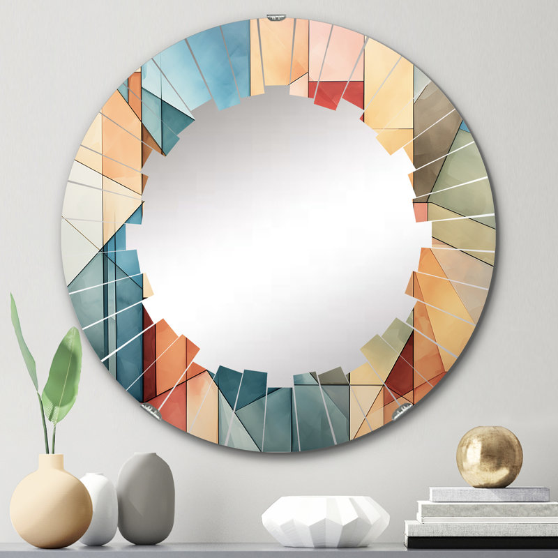 Havemeyer - Modern Wall Mirror Round, 24 po x 24 po