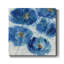 «Blue Floral Fleck», reproduction d'art sur toile tendue-836177965