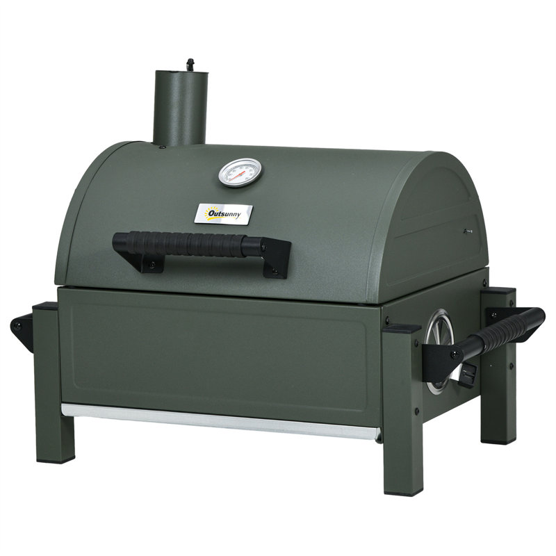 Barbecue au charbon l 27 po TONWIN, Vert