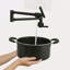 Robinet remplisseur de pot - Robinet d'évier de cuisine mural pliant extensible avec un trou et deux poignées-118350784