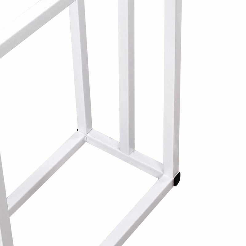 Rangement porte-serviettes l 17,8 po Melea, Blanc