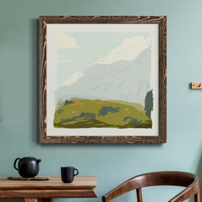 " Alpine Ascent II " Painting Print