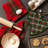 Cotton Plaid Waffle Kitchen Towel Linen Set
