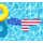 Trinx American Eagle Flag Underwater Pool Mat Tattoo | Wayfair