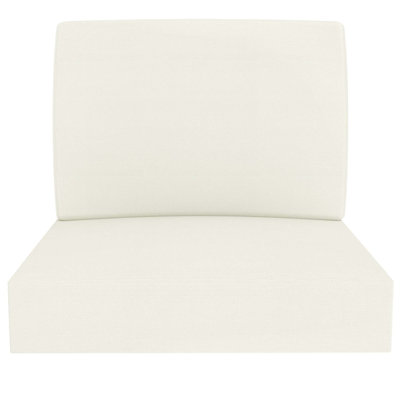 Coussin de chaise d'extérieur 28,5 po x 28,5 po x 5 po Brandtley Sunbrella, coussin de remplacement de dossier Royzell pour fauteuil d'extérieur Argyri, canapé, causeuse