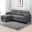 Canapé à accoudoirs carrés 76,8 po Baliny-150612770