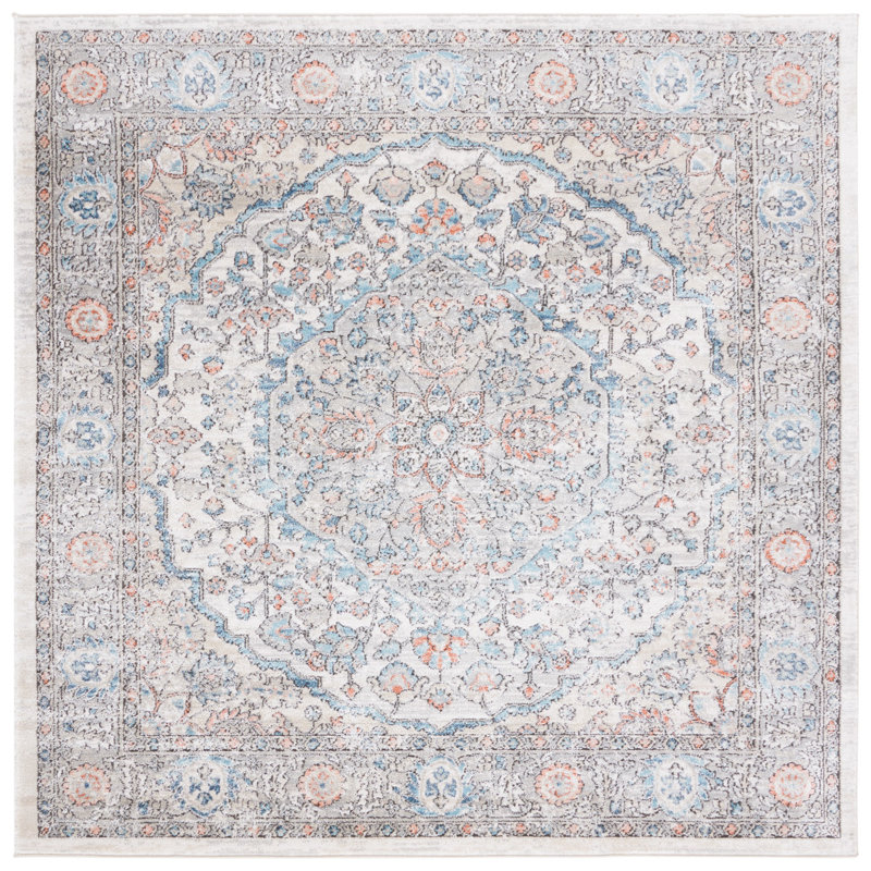 Oregon 800 Performance Oriental Rug, Square 6'7"
