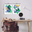 «Vibrant Abstract Tubes», ensemble de 2 giclées par Melissa Wang-16176578-16176582