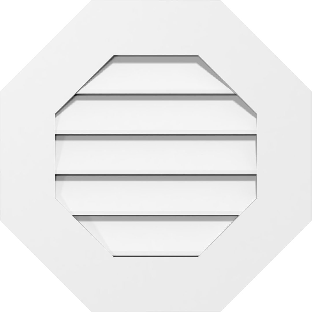 Ekena Millwork PVC Wall Louver / Gable Vent Ekena Millwork 