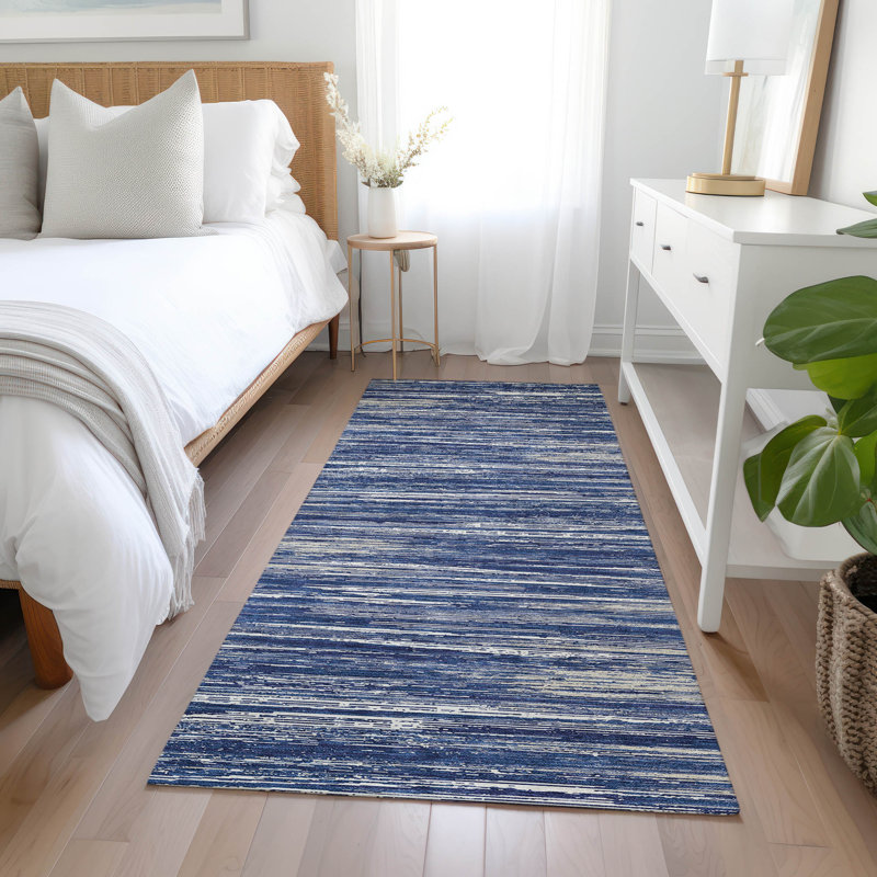 Malek Abstract Indoor / Outdoor Rug, Runner 2'3" x 7'6"