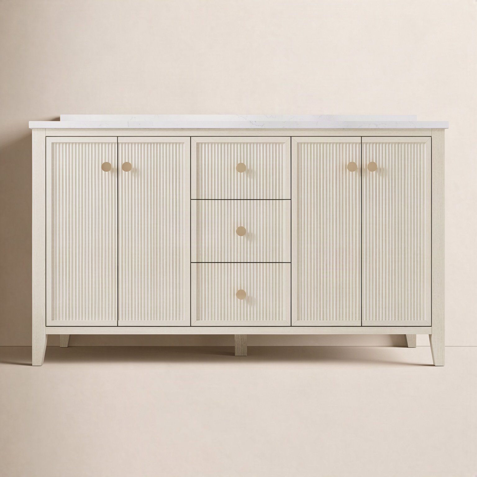 Kristine 60" Double Bathroom Vanity