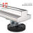 24" Modern Linear Shower Drain – 1" Slim Slot Design