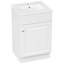 Meuble-lavabo de salle de bain avec lavabo, meuble-lavabo avec tablette de porte et tablette réglable-1091413067