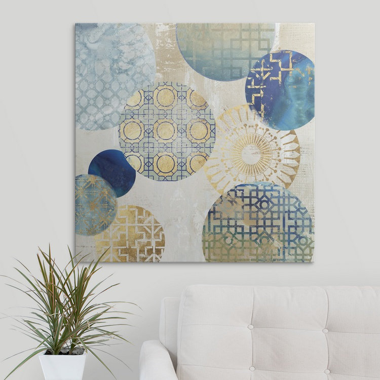 « rings ii », impression sur toile, 12" H x 12" W x 1.5" D, Wrapped Canvas
