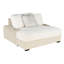 Beige moderne brillant avec, revêtement en velours côtelé, coussin moelleux et porte-gobelet filament élégant, connexion