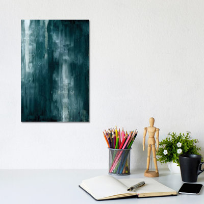 Cerulean Gradation by Justin Turner - Wrapped Canvas Print