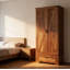 Armoire de cuisine, armoire avec tablettes réglables
