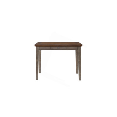 Counter Height Two Tone 4 Drawer Dining Table